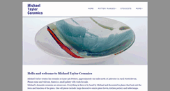 Desktop Screenshot of michaeltaylorceramics.com